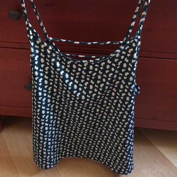 Dark Teal Patterned Tank