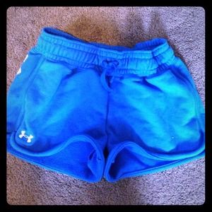 Under Armour shorts!