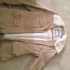 Wilsons leather jacket women's large