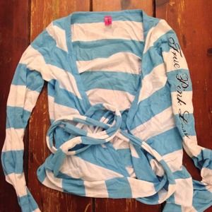 PINK wrap around top 💕