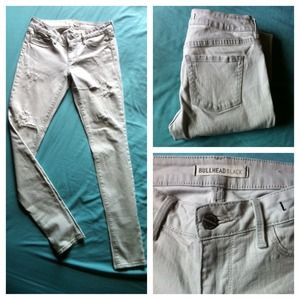 Woman's Off-White Bullhead Black Denim Legging