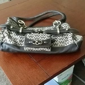 Wilson's leather handbag and wallet