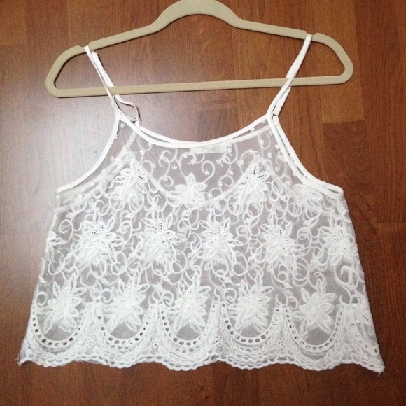 LF crochet crop top