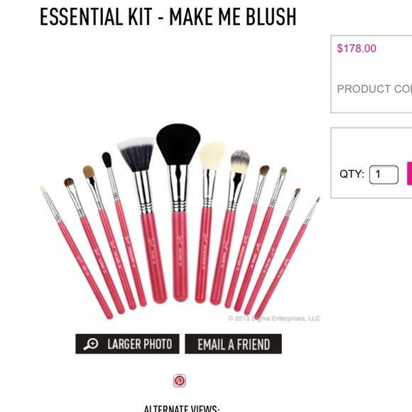 Authentic Sigma Make Me Blush Essential Kit - Picture 3 of 4