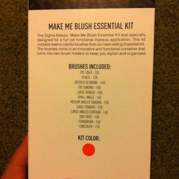 Authentic Sigma Make Me Blush Essential Kit - Picture 4 of 4
