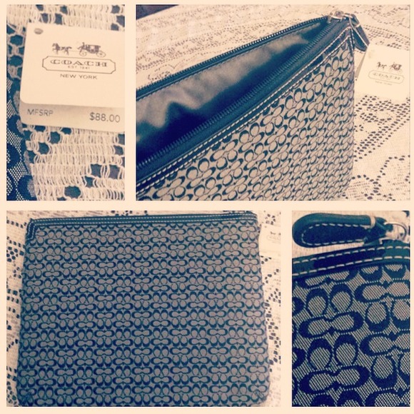 Coach iPad holder