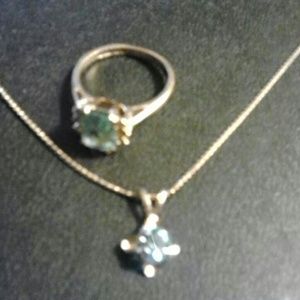 Bundling ring and necklace