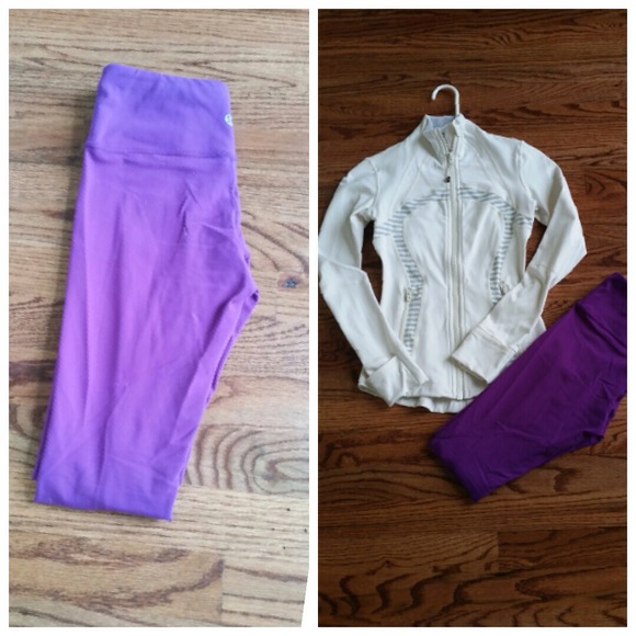 Deep Purple Wunder Unders, White & Gray Define
