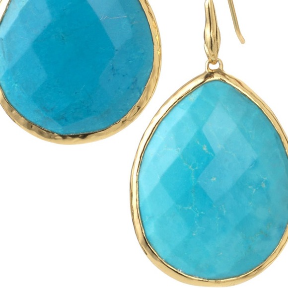 Special order serenity drop earrings - turquoise