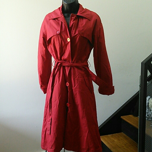 Red trench