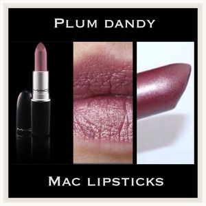 Mac authentic lipsticks "plum dandy" color