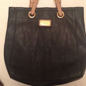 *On Hold* MK Black Leather Tote
