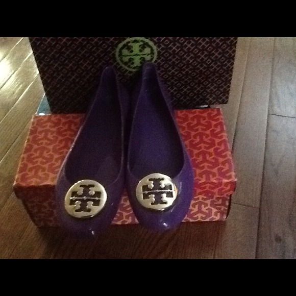 SOLD Tory Burch Reva Jelly Flats size 9.5 - Picture 4 of 4