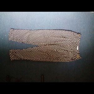 High waisted Pock a dot Harlem pants