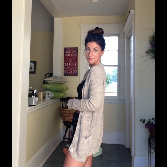 Oatmeal knit sweater