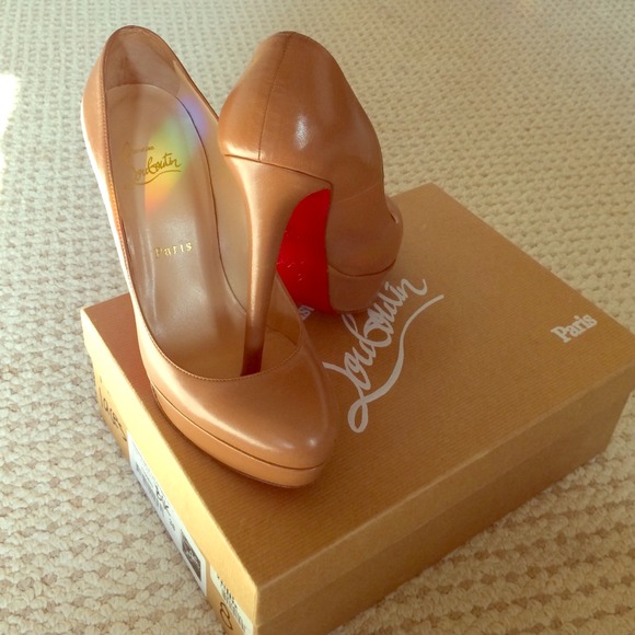 authentic louboutins 371/2 Bianca 140 5 inch heel
