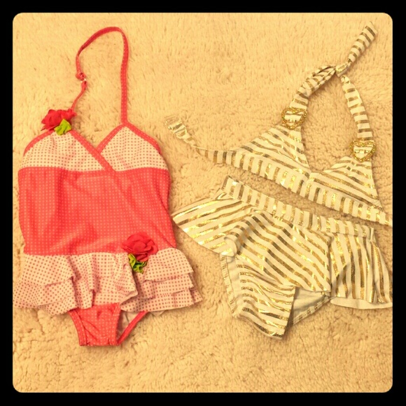 Adorable New 18-24 mo Toddler Bathing Suits