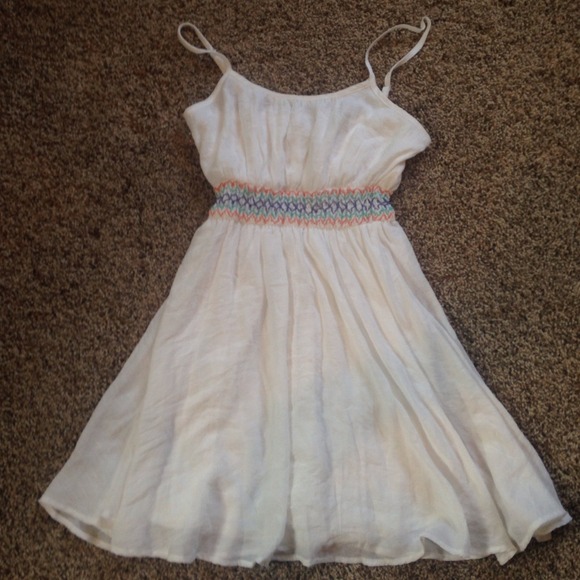 White dress from JC Penney