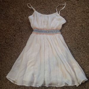 White dress from JC Penney