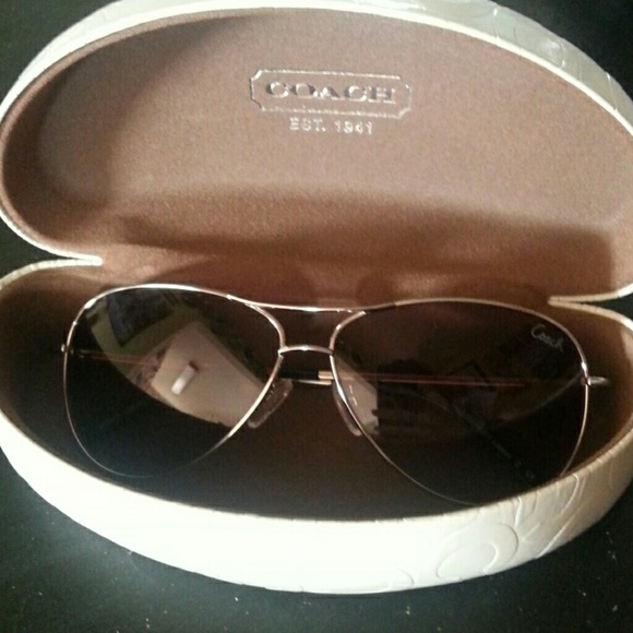 Coach Juliana sunglasses and case
