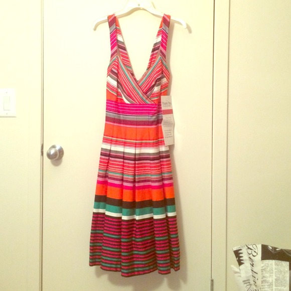 NWT Calvin Klein size 10 Criss-cross back dress