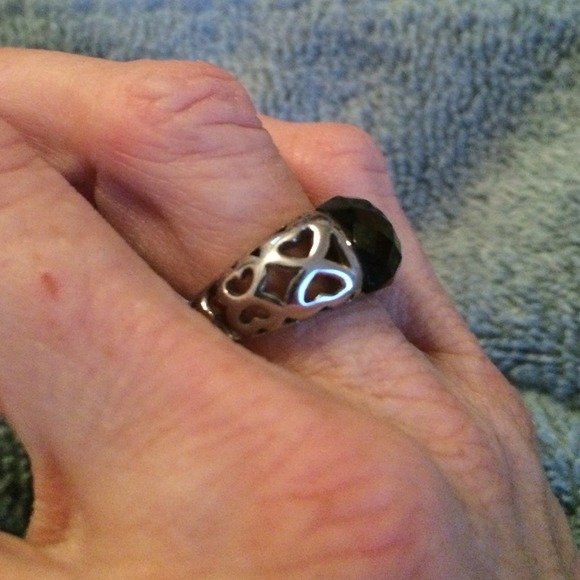 Black Onyx beautiful ring - Picture 3 of 15