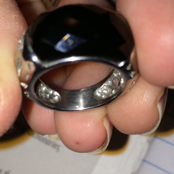 Black Onyx beautiful ring - Picture 4 of 15