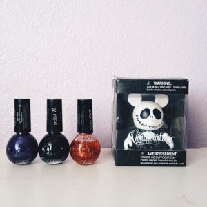 NEW Nightmare Before Christmas Nail Polish Trio!