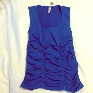 Last Tango Fitted Blue Top