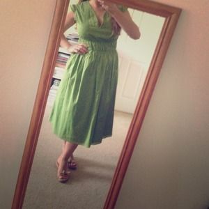 Banana Republic Green Dress