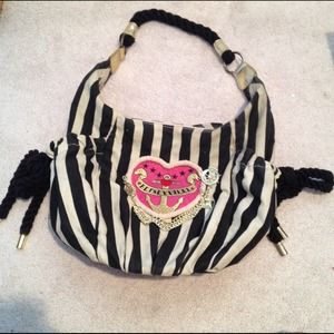 Betsey Johnson Large Hobo Purse
