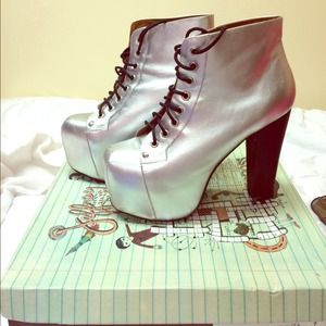 Silver & black Litas Jeffery Campbell