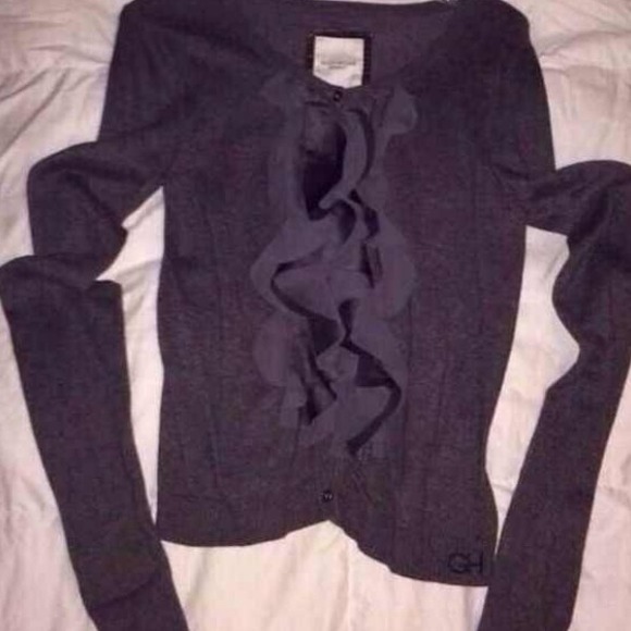 Gilly hicks grey cardigan