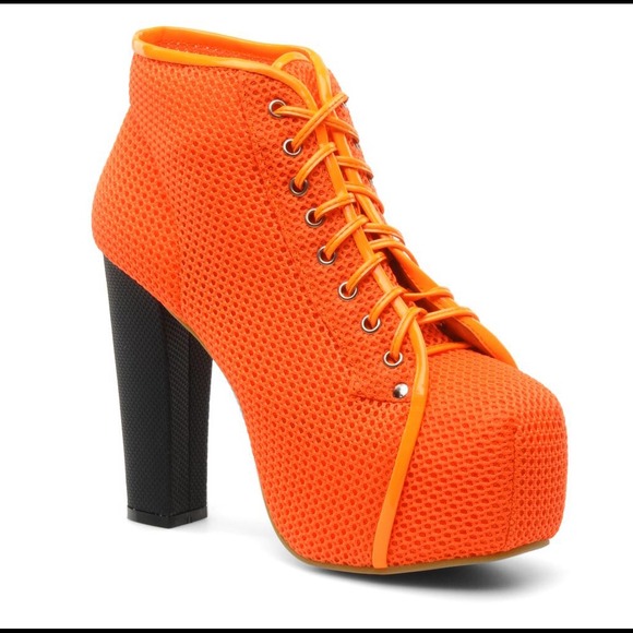Mesh Orange Jeffery Campbell Lita