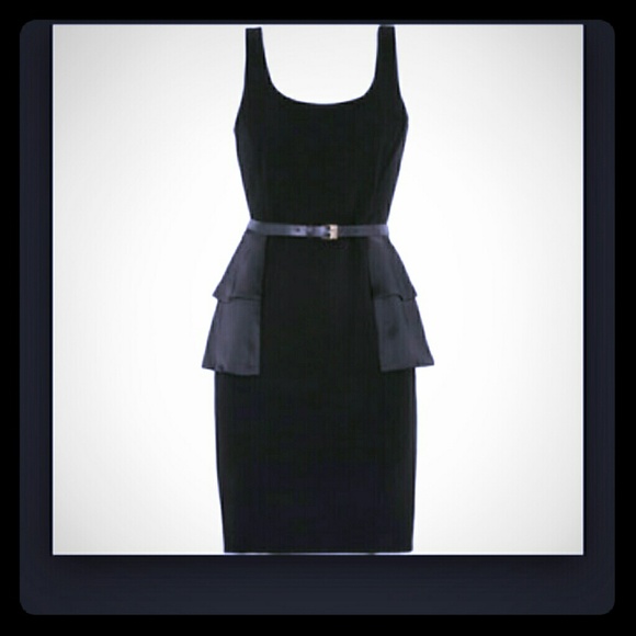 michael kors peplum dress $1490 Michael Kors Women's Blue Silk Dot Ruched Peplum Halter Dress Size 0