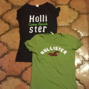 2 Hollister Shirts