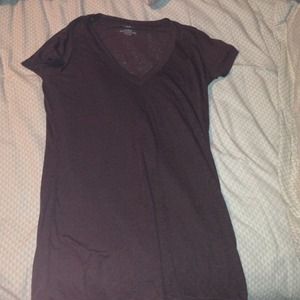 Express burnout tee size M brown