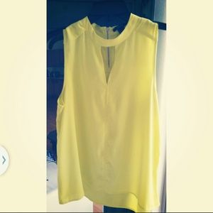 Neon yellow top