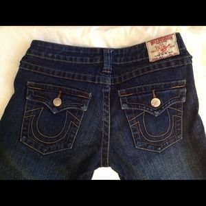 "True Religion" Dark wash "Julie" Skinny Jeans 27
