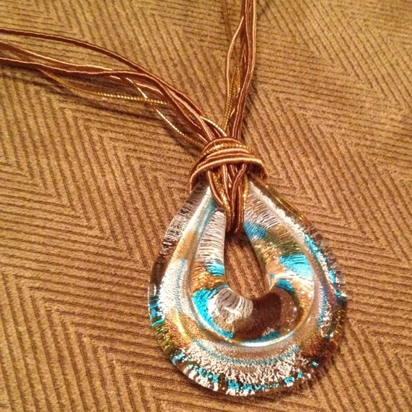 Glass Blown Necklace from ITALY❗️SOLD free promo - Picture 4 of 4