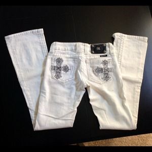 Miss Me Jeans---White