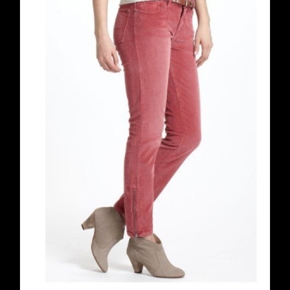 NWT Anthropologie pilcro pink rose pant