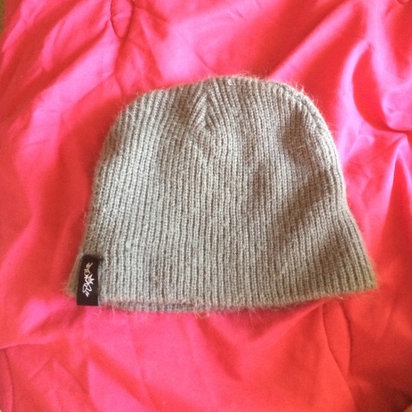Gray beanie