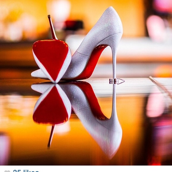 Christian Louboutin "So Kate" in "Glacier"