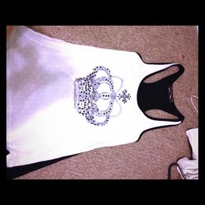 Almost Famous racer back shirt