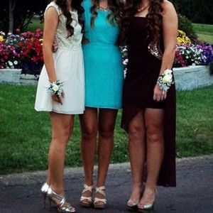 Francesca's Cream Colored Dress