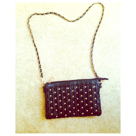 Forever 21 Handbags - Forever 21 Studded black purse