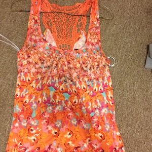 Orange shirt