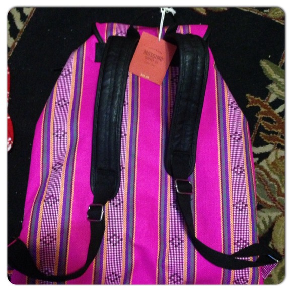 Aztec Print Large Multicolor Backpack L - Picture 2 of 4