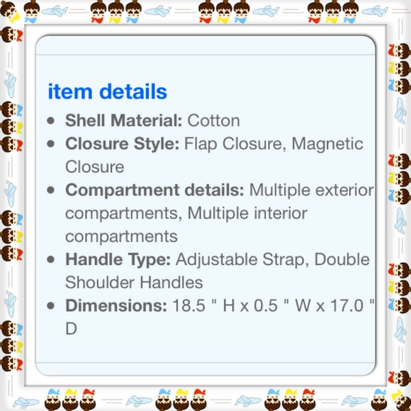 Aztec Print Large Multicolor Backpack L - Picture 4 of 4